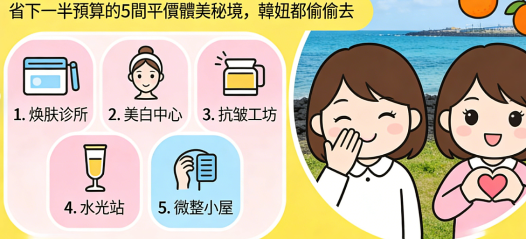 濟州島皮膚CP值爆表！省下一半預算的5間平價醫美秘境，韓妞都偷偷去插图2