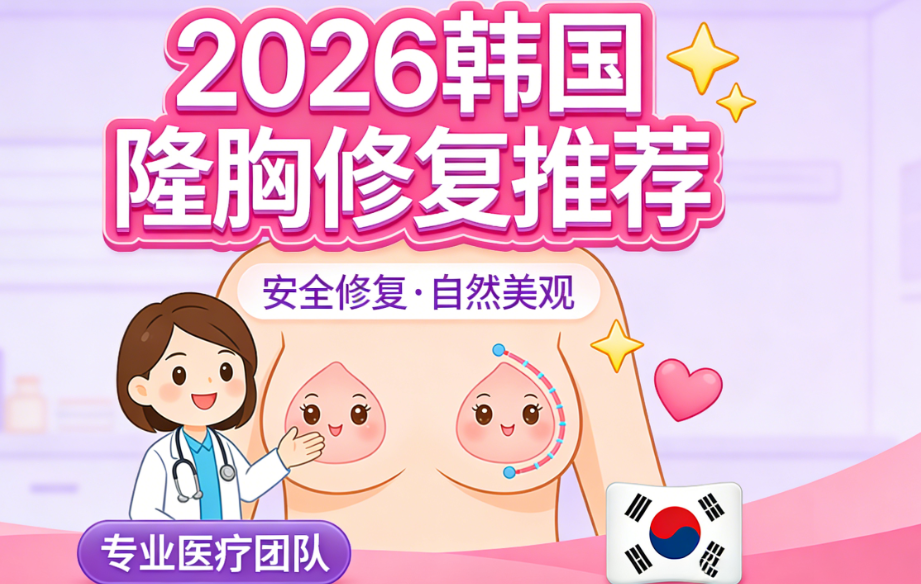 2026 韓國隆胸修復推薦｜首爾 5 家頂級整形外科院 專治失敗案例缩略图