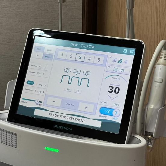清潭美楽皮膚科のPOTENZA機器