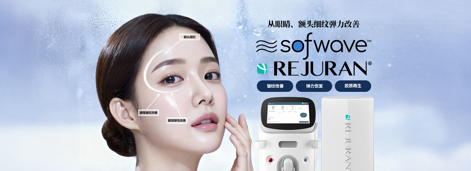 梅宗德皮膚科預約攻略|2026 江南頂尖抗衰診所,BeautsGO 中文一鍵預約完全指南插图5 梅宗德Sofwave音波提升設備