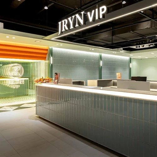 釜山珍妍JRYN皮膚科內部走廊與診室環境